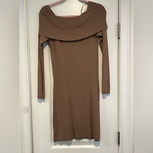 NWT Off the shoulder sweater dress